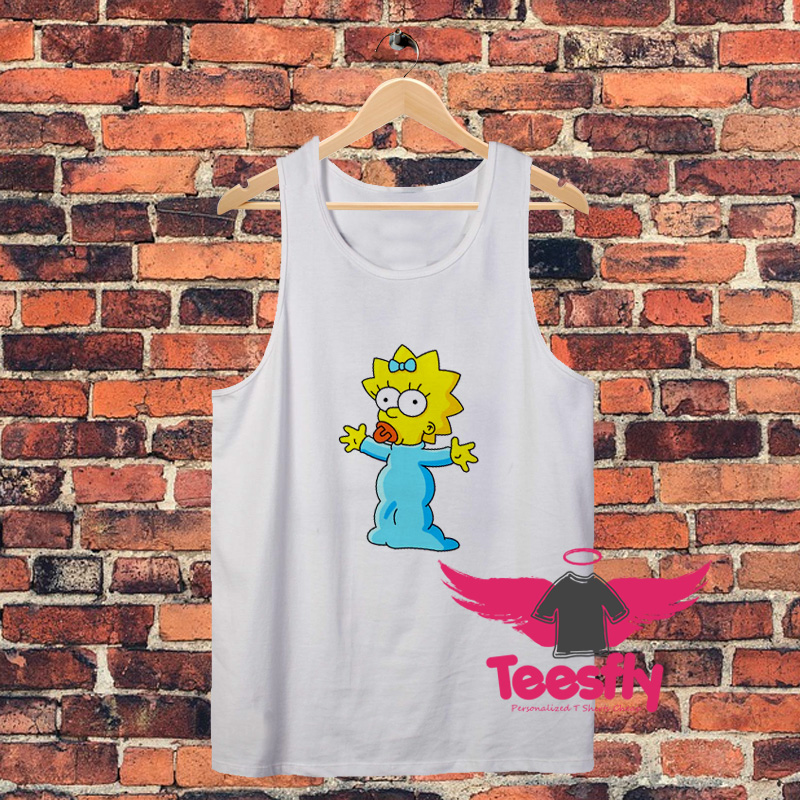 Simpsons Family Character Maggie Baby Unisex Tank Top