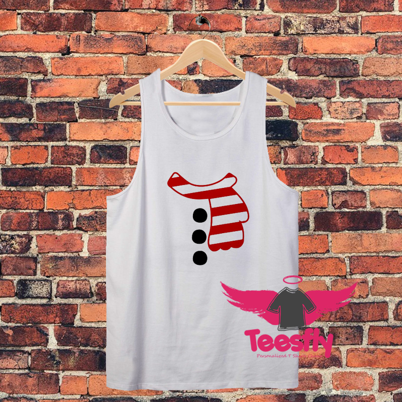 Snowman Christmas Character Body Unisex Tank Top