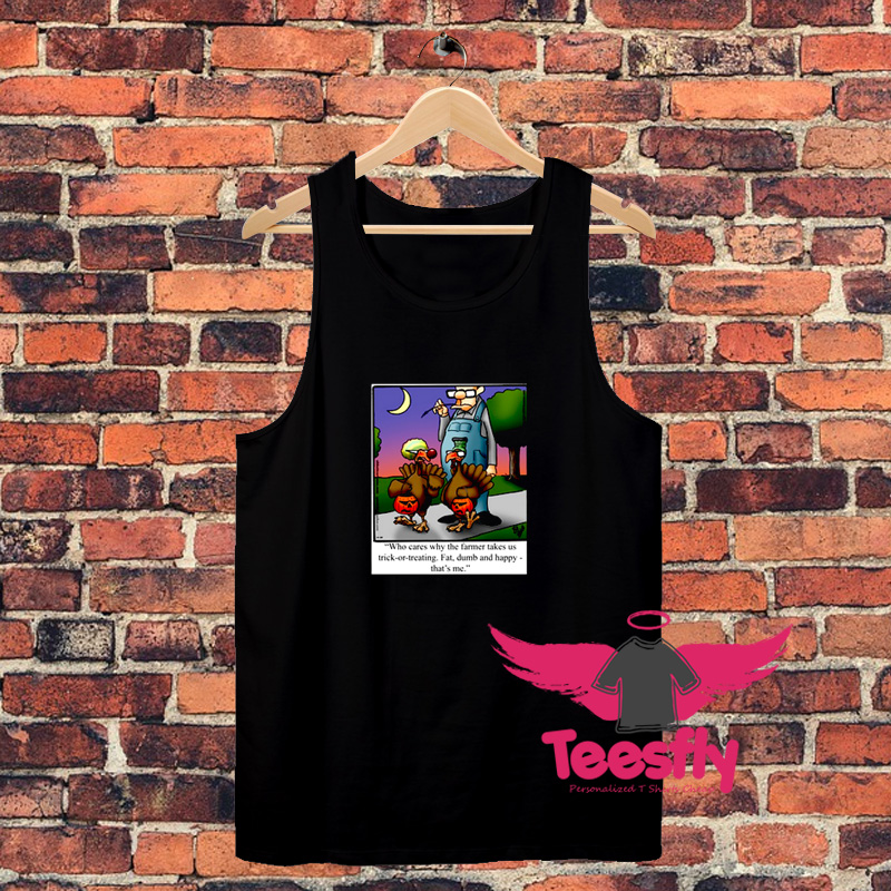 Spectickles Halloween Turkey Trock Or Treaterd Unisex Tank Top