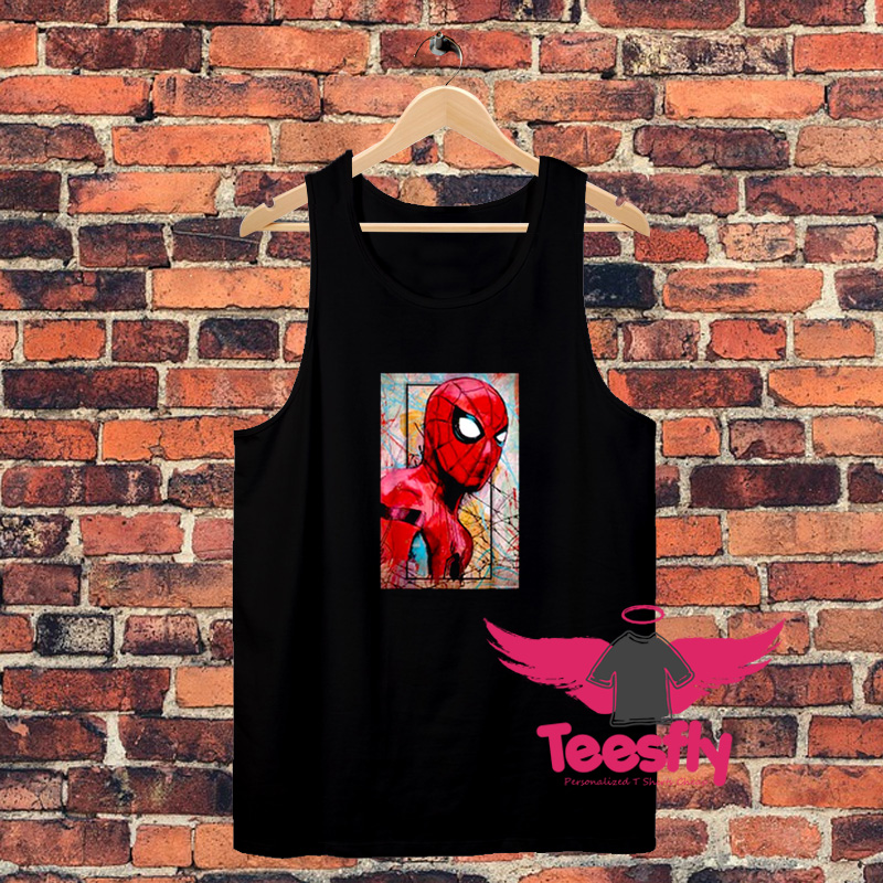 Spider Man Far from Home Poster Unisex Tank Top