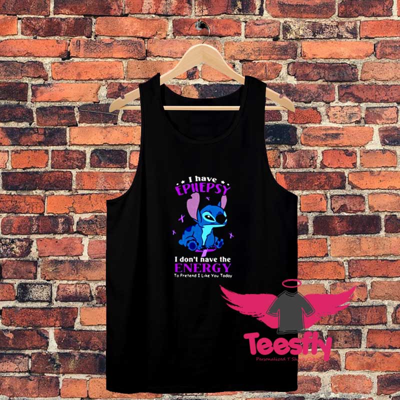 Stitch I Have Epileps Unisex Tank Top