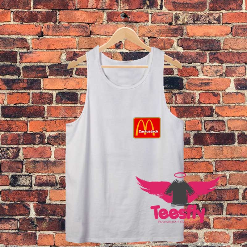 TRAVIS SCOTT X McDonalds Unisex Tank Top