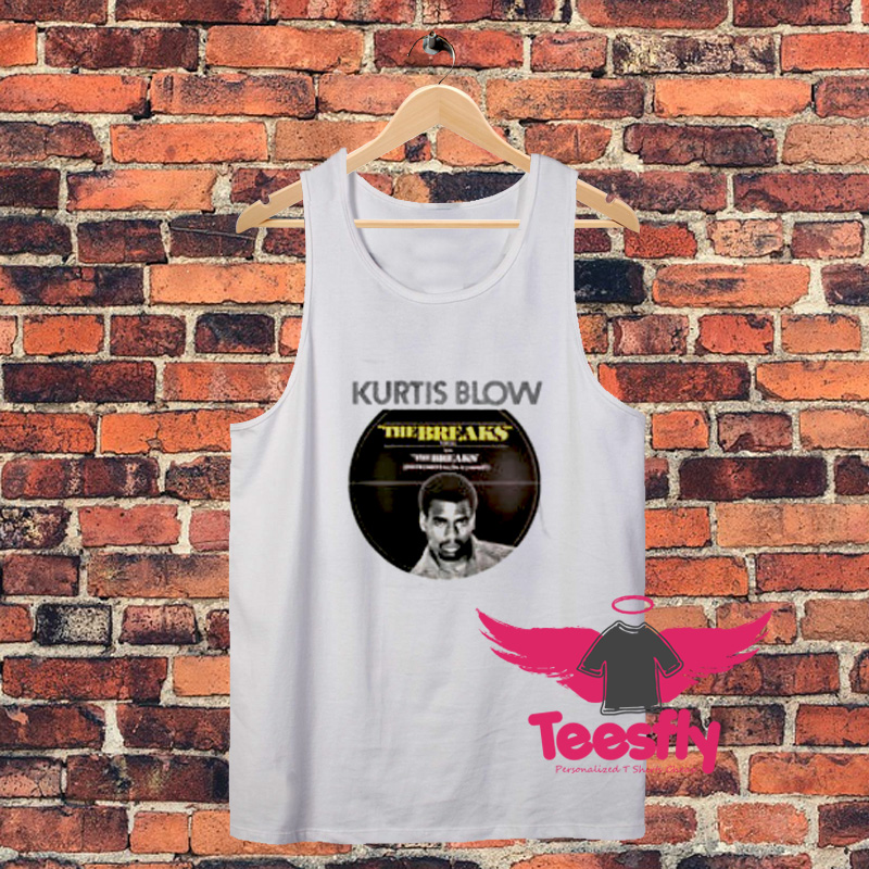 The Breaks Album Cover Kurtis Blow Unisex Tank Top