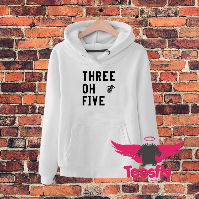 Three Oh Five Miami Heat Hoodie