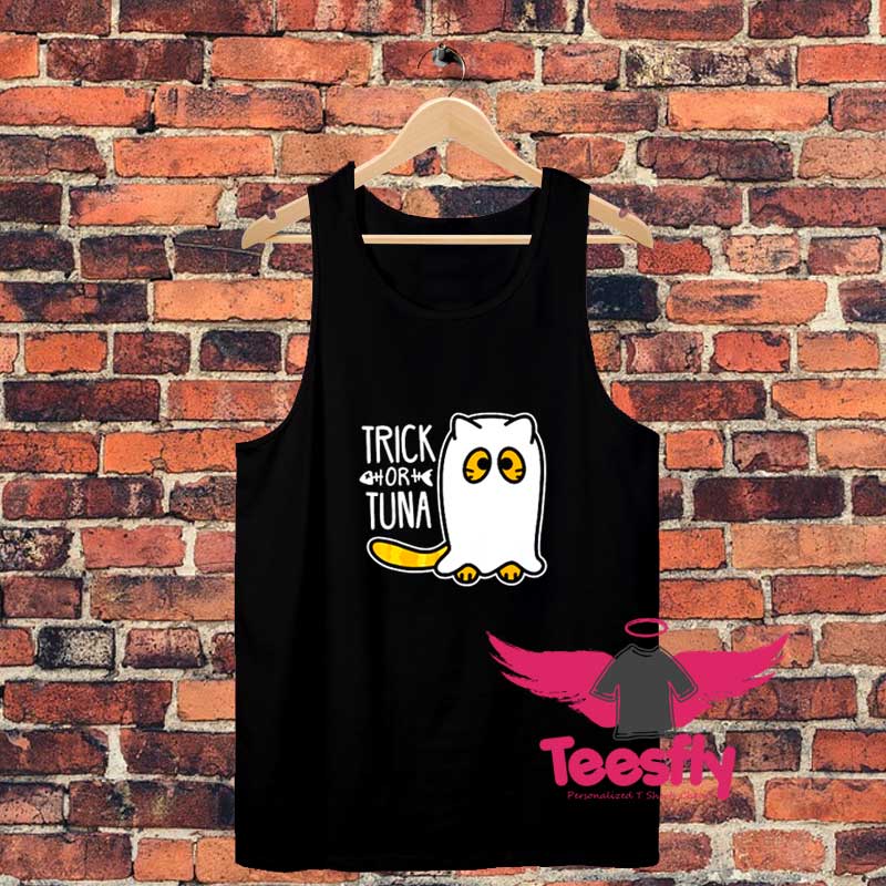 Trick Or Tuna Scary Unisex Tank Top