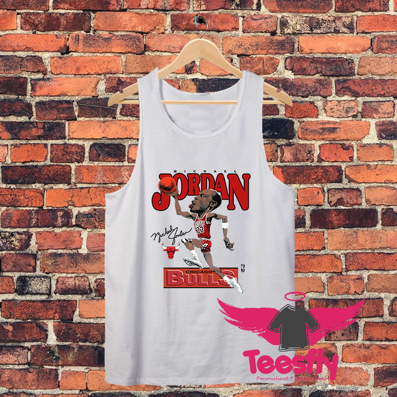 Vintage Michael JORDAN Chicago BULLS Unisex Tank Top