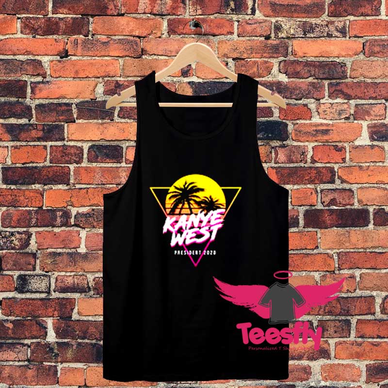 Vote For Kanye West President Unisex Tank Top