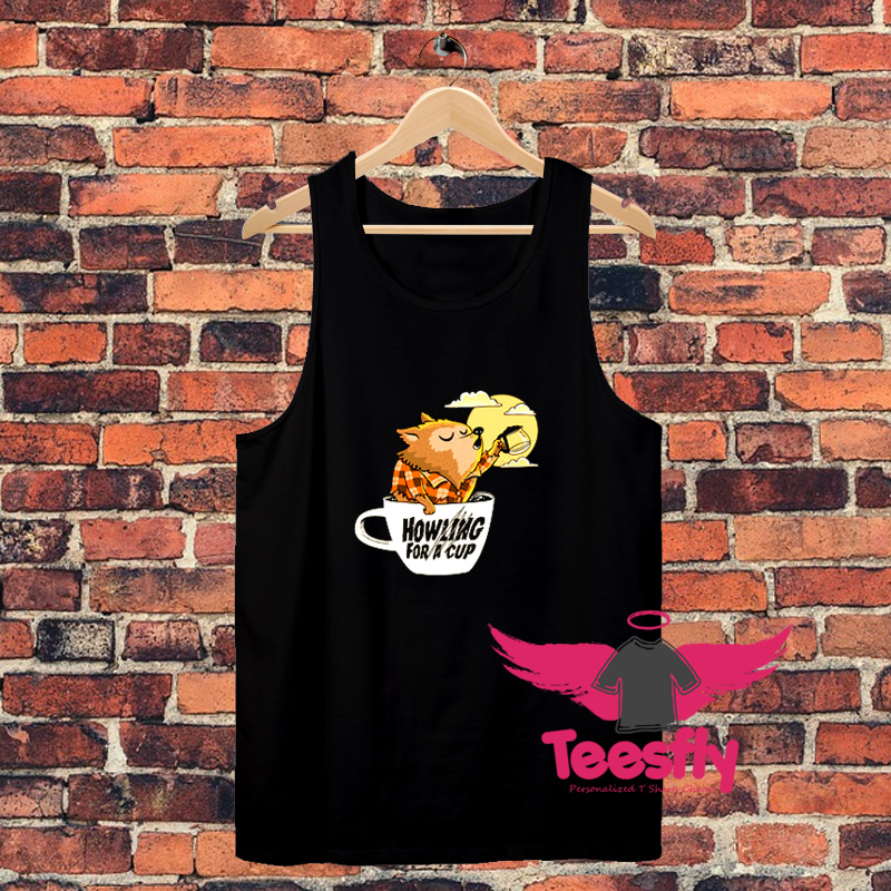 Werewolf Likes Coee Unisex Tank Top