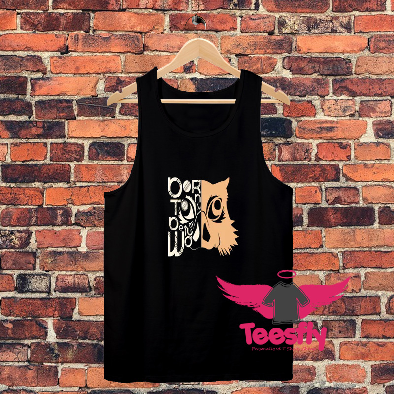 Wild Boar Mask Anime Manga Unisex Tank Top