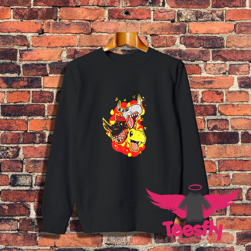 Agumon Evolution Digimon Sweatshirt 1