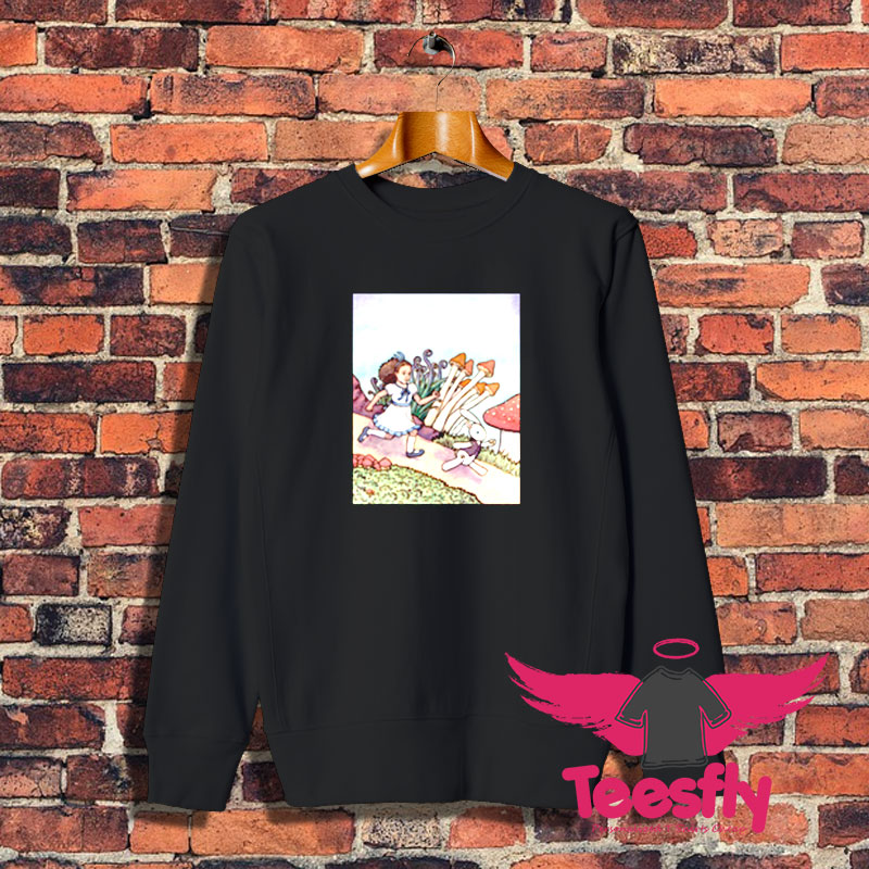 Alice Chased the White Rabbit Sweatshirt 1