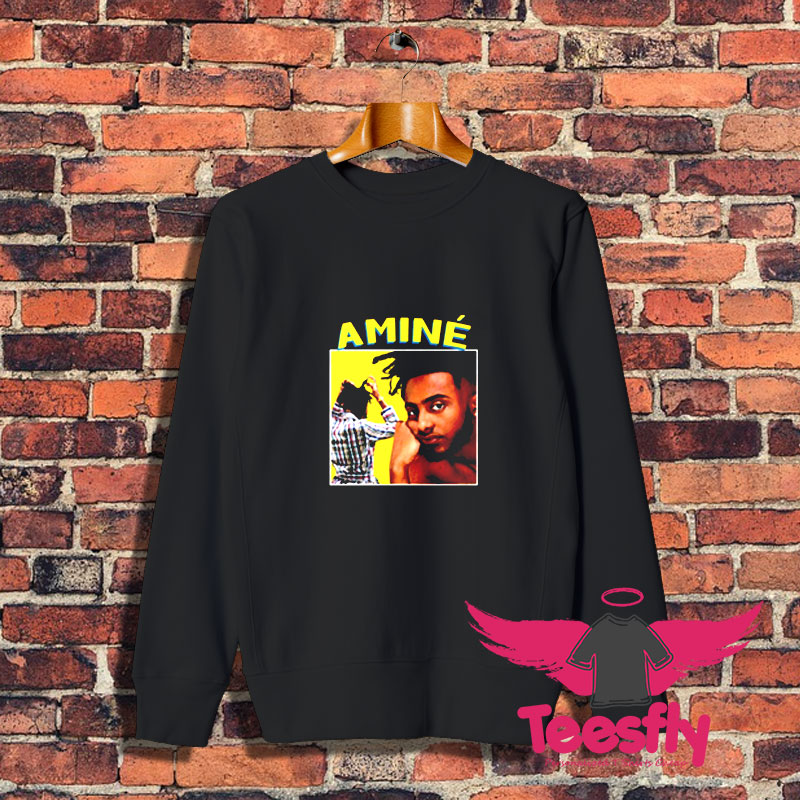 Amine Vintage 90s Homage Retro Rapper Sweatshirt 1