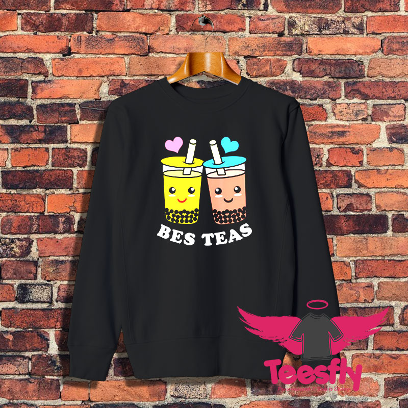 Anime Bes Teas Boba Bubble Tea Sweatshirt 1