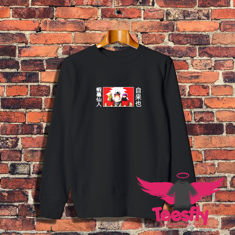 Anime. Naruto Jiraiya art colorful Sweatshirt 1