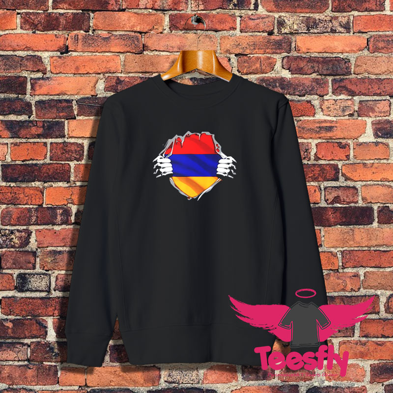 Armenia Roots Flag Sweatshirt 1