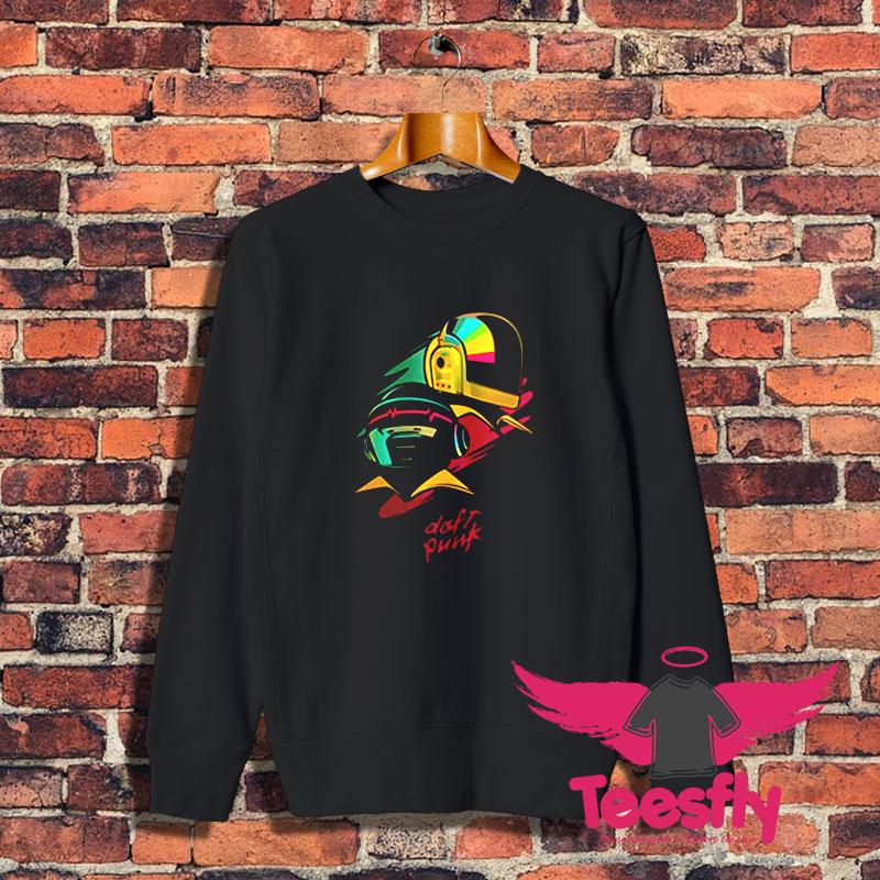 Awesome Daft Punk Retro Unisex Adult Sweatshirt 1