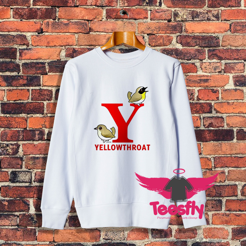 Best Kids Y Is For Yellowthroat Sweatshirt