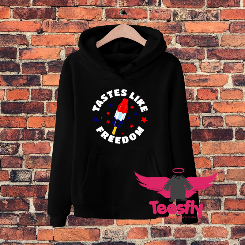 Best Tastes Like Freedom Red White Blue Hoodie