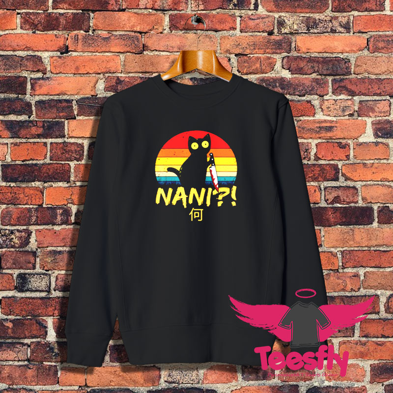 Black Cat Nani Sweatshirt 1