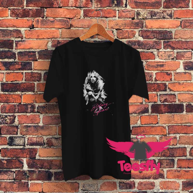 Britney Spears Brushed Graphic T Shirt