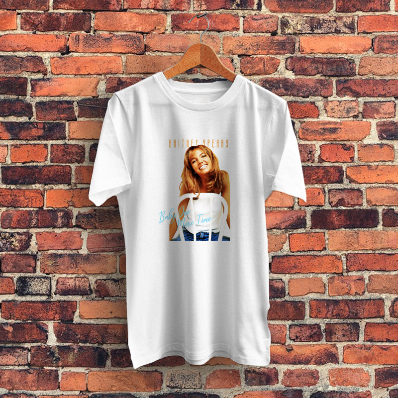 Britney Spears white Graphic T Shirt