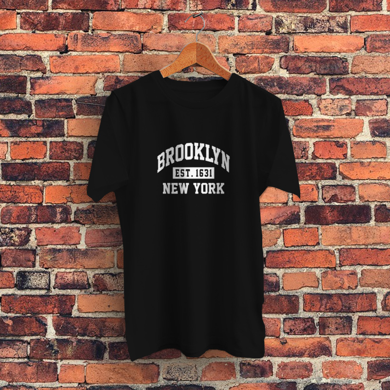 Brooklyn Est631 New York Graphic T Shirt