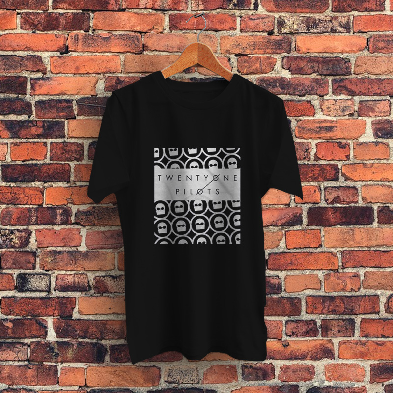 Sell Interlocked Twenty One Pilots Band Graphic T-Shirt - Teesfly.com