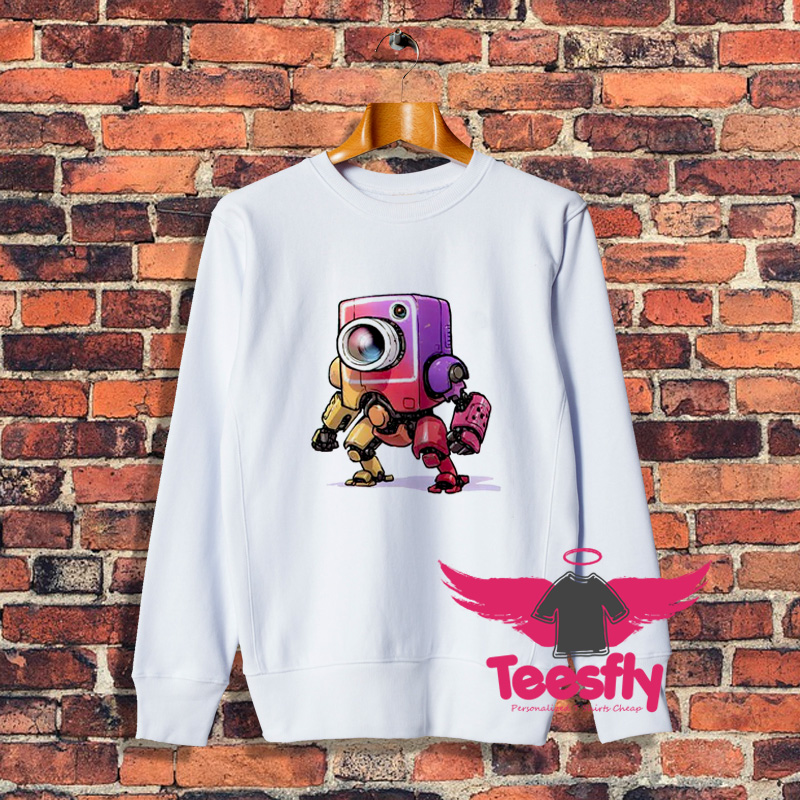 New Instagram Robot Design Sweatshirt