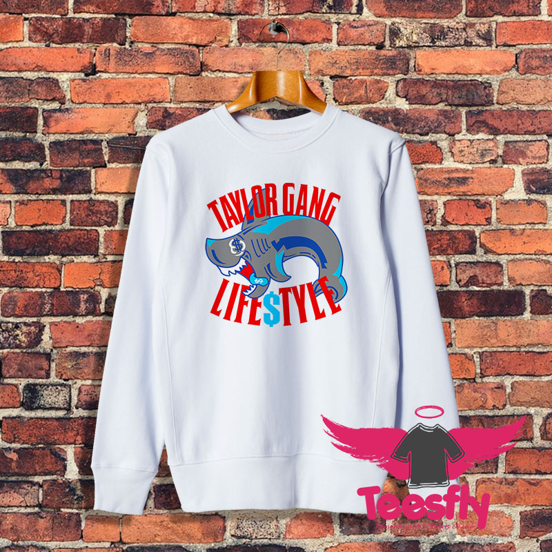 Wiz Khalifa Shark Taylor Gang Lifestyle Sweatshirt