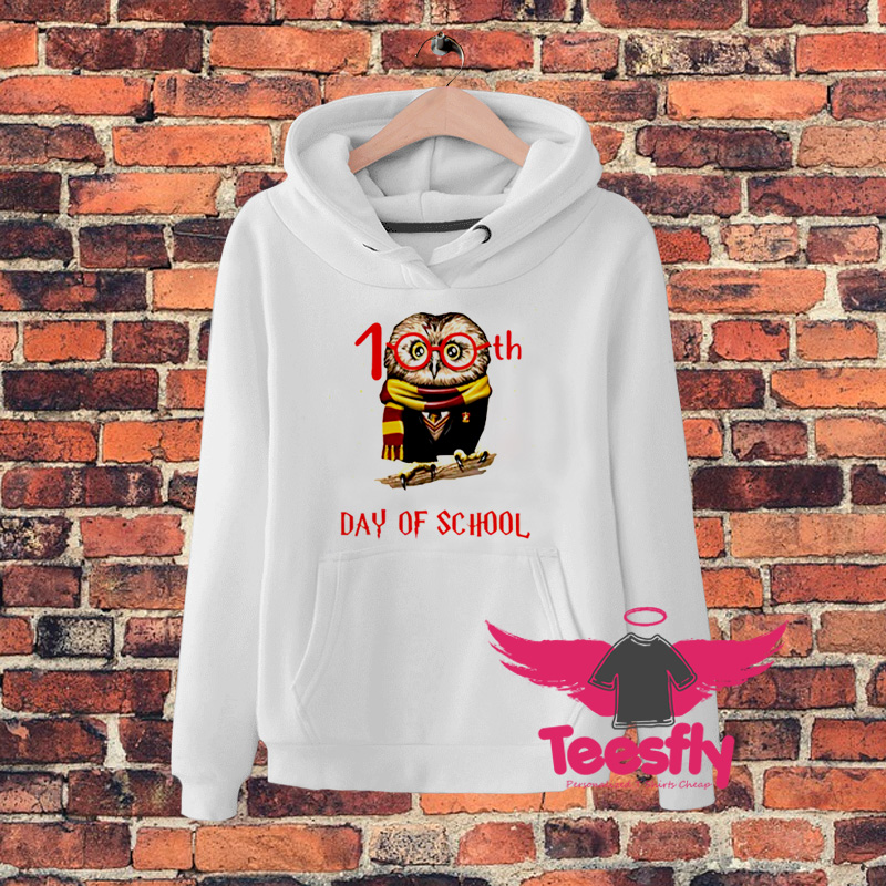 100th Day Of School Owl Parody Harry Potter Vintage Hoodie