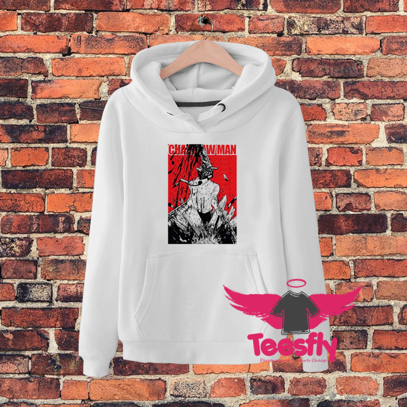 Chainsaw Man Poster Hoodie On Sale