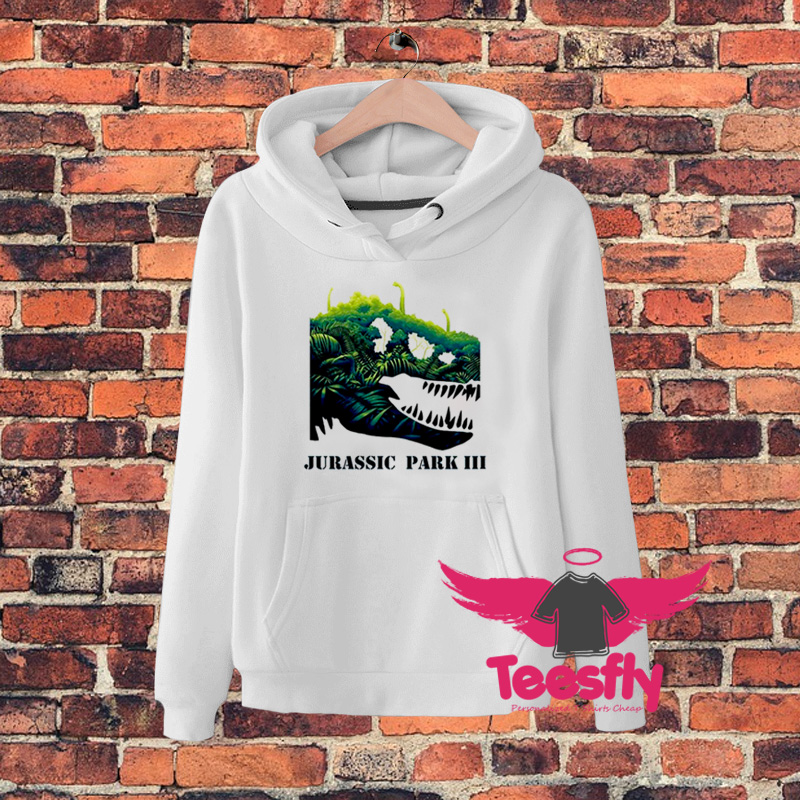 Classic Jurassic Park Jungle Style Logo Hoodie