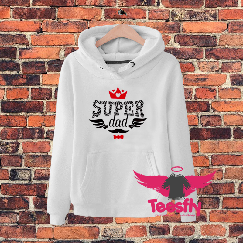 Cool Super Dad Father Day Hoodie