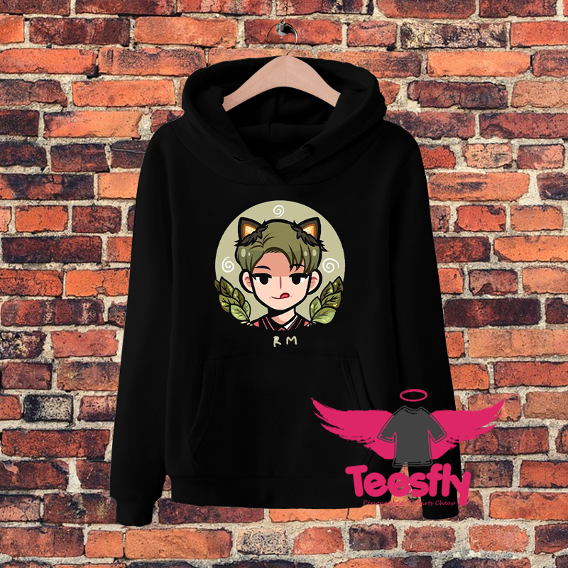 BTS Cartoon Member RM Hoodie On Sale