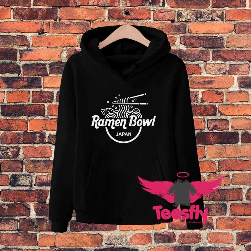 Cool Ramen Bowl Logo Hoodie