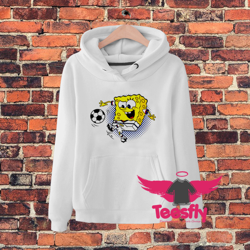 Funny SpongeBob SquarePants Soccer Hoodie