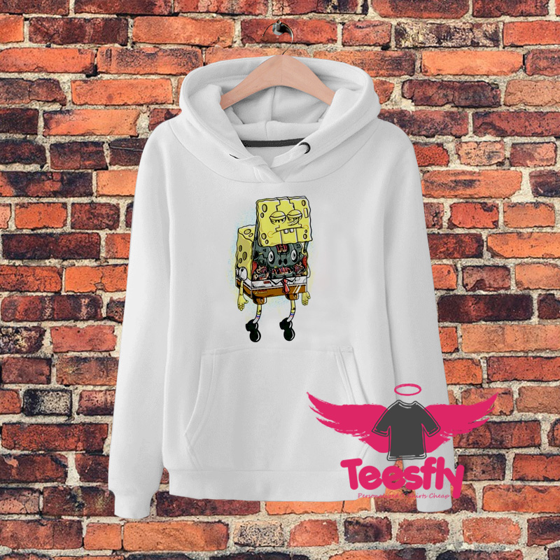 Robot Spongebob Fanart Hoodie