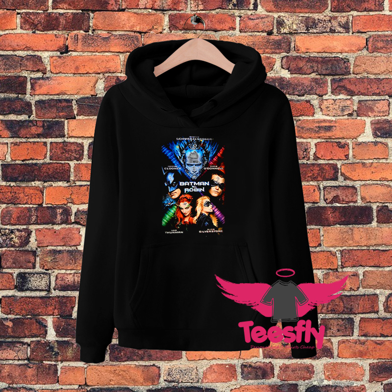 Be A Good 90s Batman And Robin Hoodie On Sale