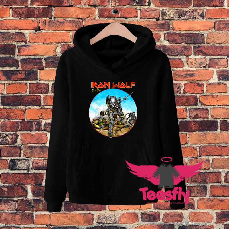 Cool Iron Wolf Comic Movies Hoodie