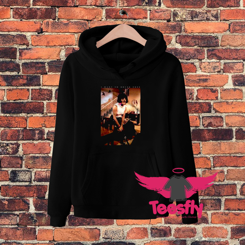 Freddie Mercury Want To Break Free Hoodie