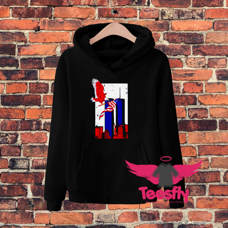 Funny Eagle Patriot Day Hoodie