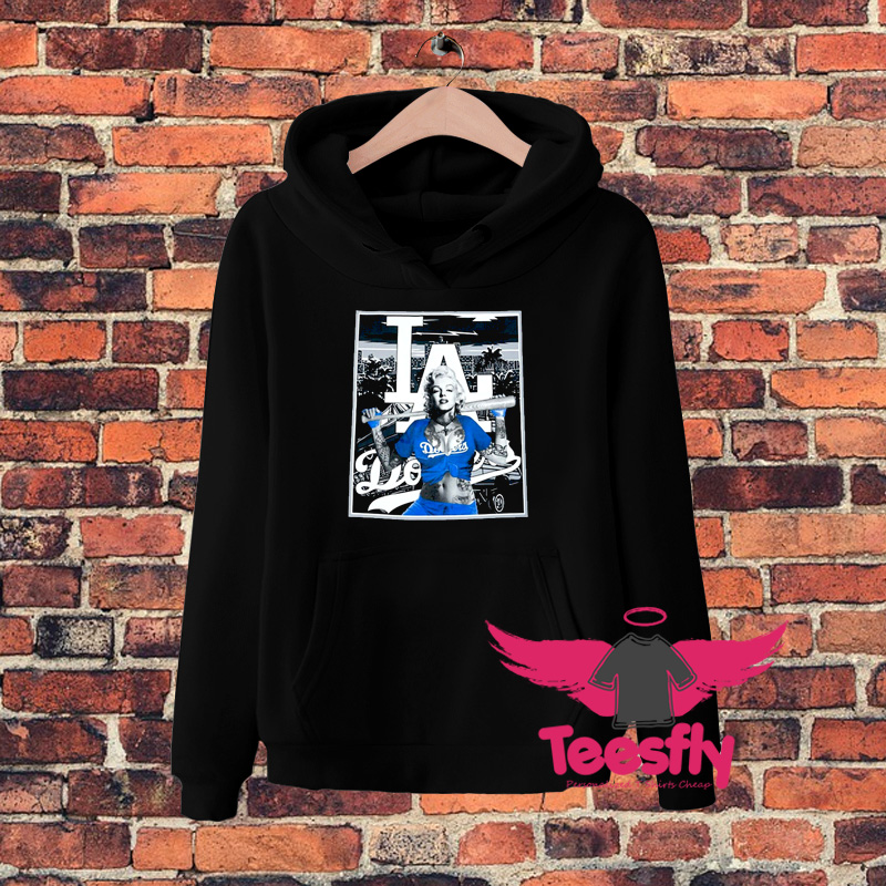 LA Baseball Marilyn Monroe Hoodie