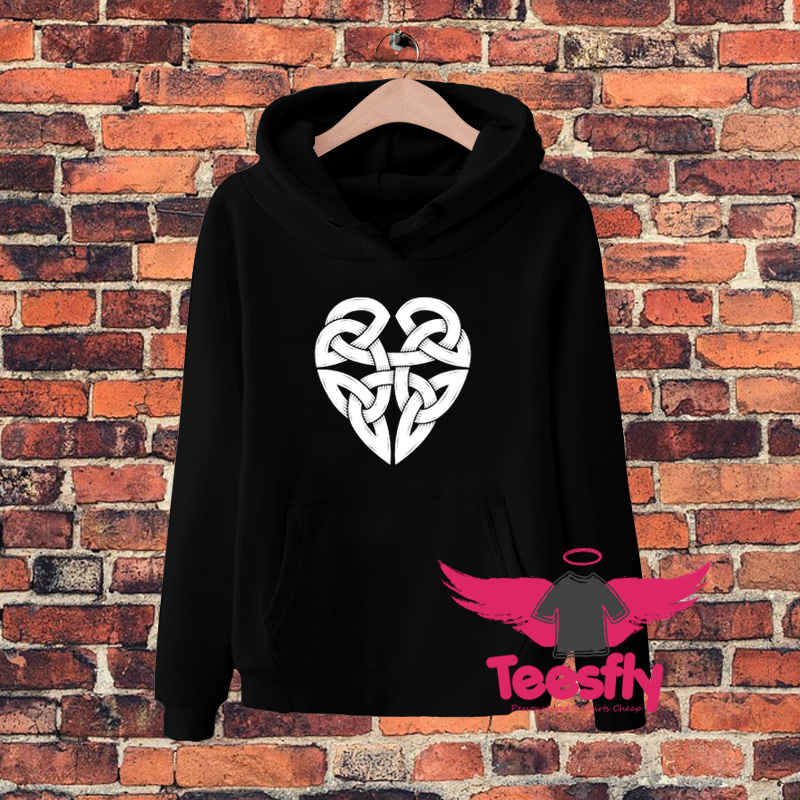 Heart Shaped Celtic Knot Hoodie