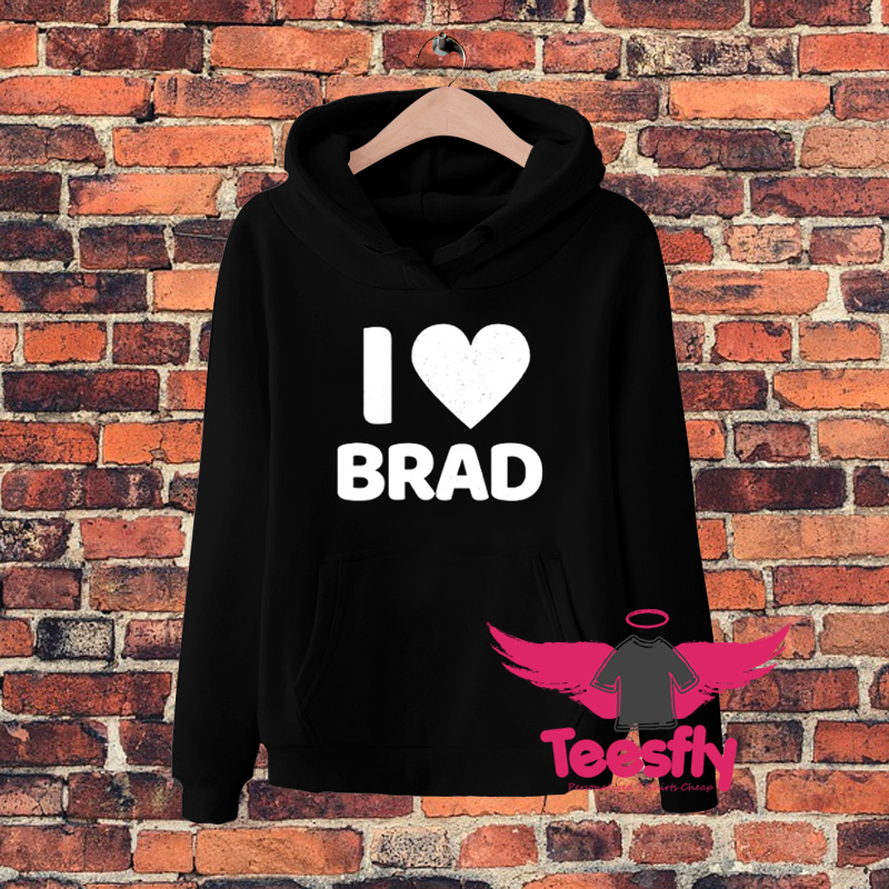 I Heart Love Bradq Hoodie