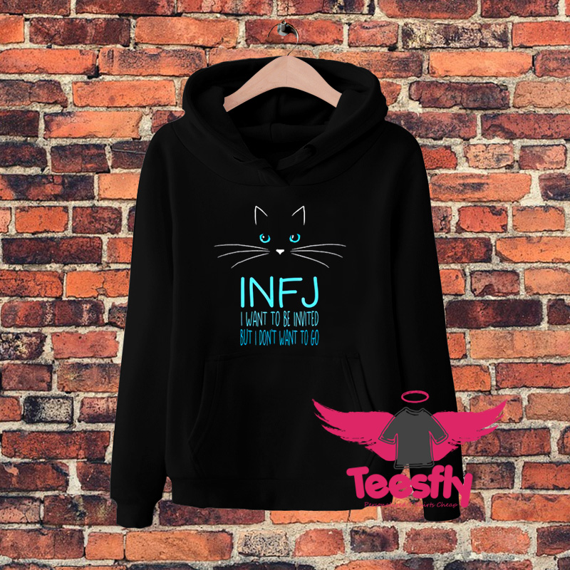 Infj Cat Lover Introvert Hoodie