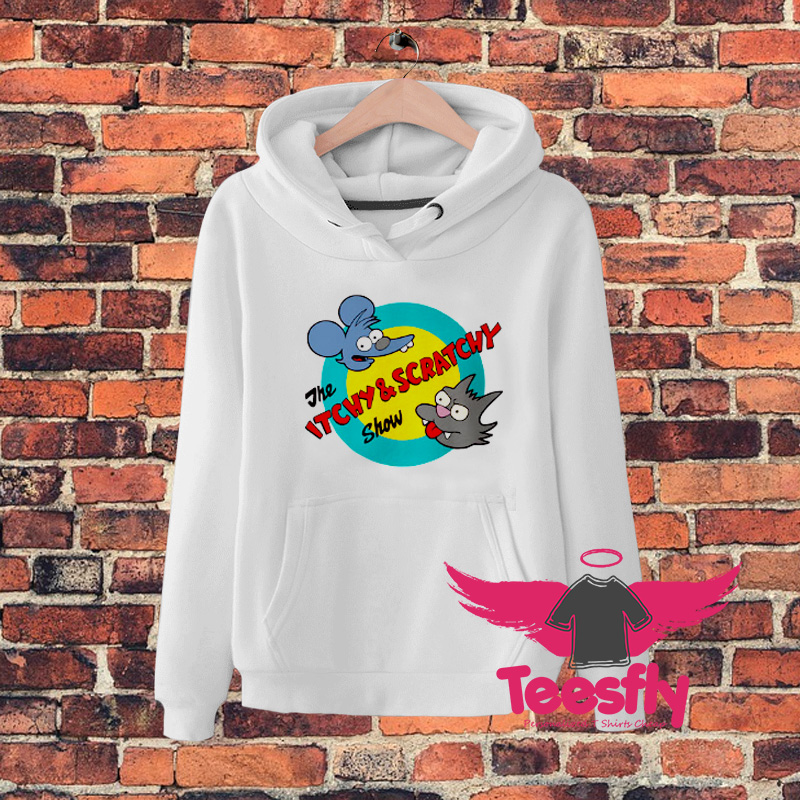 Itchy And Scratchy Show Cat Mouse Hoodie