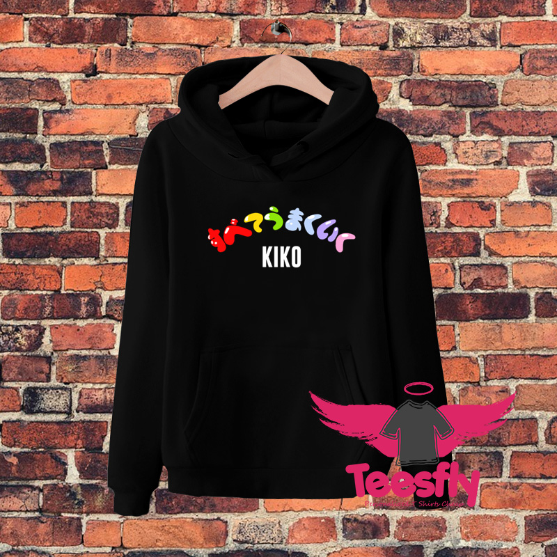 KIKO Colorful Japanese Word Hoodie