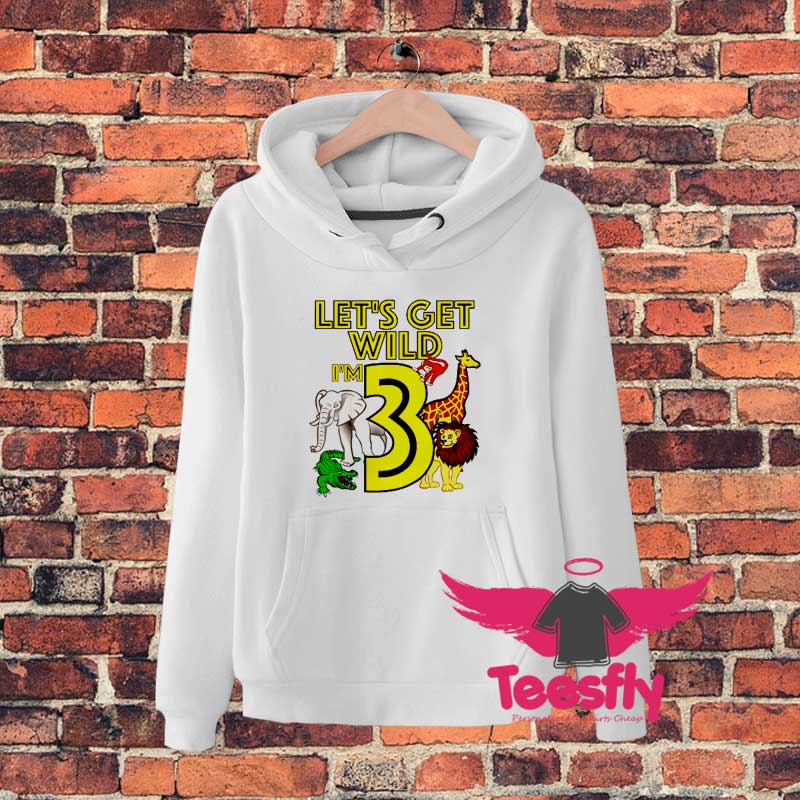 Kids Year Old Zoo Birthday Hoodie