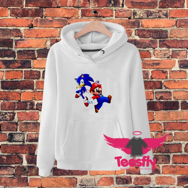 KingDeng Sonic Hedgehog And Mario Cheapest Hoodie