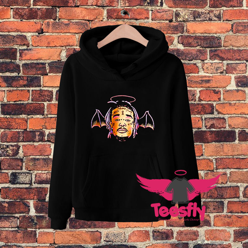 Lil Uzi Vert Rapper Face Hoodie